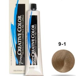 تصویر رنگ مو کریتیو بلوند خاکستری خیلی روشن۹/۱ CREATIVE COLOR
