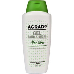 تصویر شامپو بدن آگرادو مدل آلوئه ورا Aloe Vera حجم 750 میل Agrado Shower Gel Aloe Vera 750ml