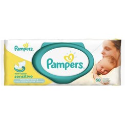 تصویر دستمال مرطوب درب دار نوزاد و بچه پریما پمپرز Pampers Prima ضد حساسیت sensitiv 