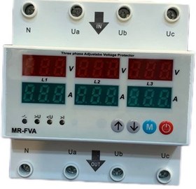 تصویر محافظ ولتاژ جریان 3فاز 63امپر طرح jbh 
