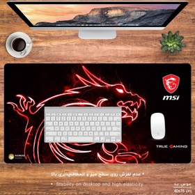 تصویر دسک پد طرح MSI مدل MX023 