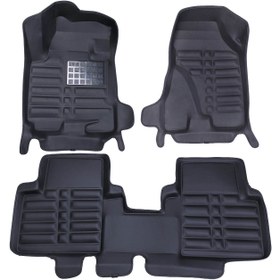 تصویر کفپوش 5 بعدی کیا اسپورتیج 2008-2012 مدل AM 5d floor mat Kia Sportage 2008-2012 AM