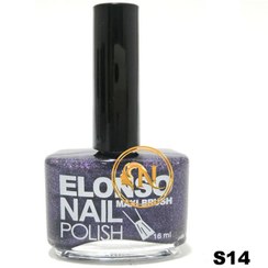 تصویر لاک ناخن الونسو شماره S14 حجم 16 میل 