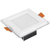 تصویر چراغ سقفی توکار مربعی گلاریس 7 وات پارس شعاع توس Glaris square light 7 watt Pars Shua Tos