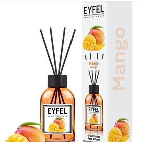 تصویر خوشبو کننده ایفل انبه ا Eyfel Reed Diffuser, Mango Fragrance Eyfel Reed Diffuser, Mango Fragrance