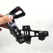 تصویر پایه پلاک اسپرت تاشو طلایی 