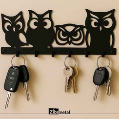 تصویر آویز دیواری کلید فلزی مدل ZB1 