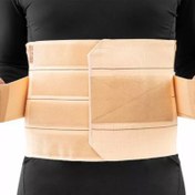 تصویر شکم بند سما طب مدل 4024 با کش دوبل 