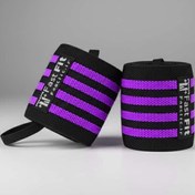 تصویر مچ بند بدنسازی بنفش 