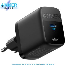 تصویر شارژر دیواری انکر مدل Anker 313 Ace 2 توان 45 وات Anker 313 Ace 2 45w Wall Charger