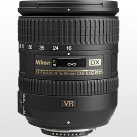 تصویر زوم لنز تله فتو 85-16 میلیمتری AF-S DX نیکون Nikon AF-S DX NIKKOR 16-85mm f/3.5-5.6G ED Vibration Reduction Zoom Lens with Auto Focus for Nikon DSLR Cameras