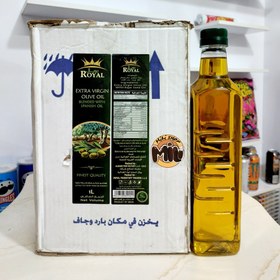 تصویر روغن زیتون رویال اصل یک لیتری اسپانیا 