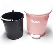 تصویر سطل زباله توالت گرد باران 