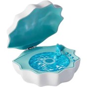 تصویر چراغ خواب مدل گرامافون صدفی اسپیکر دار 