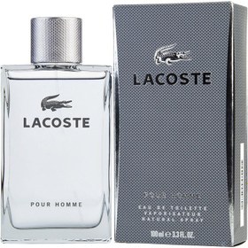 تصویر عطر نِل با رایحه لاگوست (طوسی ) مردانه | Lacoste Pour Homme 