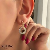 تصویر گوشواره آویز ورساچه ژوپینگ مدل SB-116 