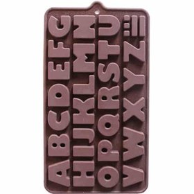 تصویر قالب سیلیکونی شکلات حروف انگلیسی 