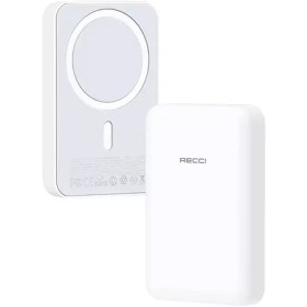 تصویر پاوربانک رسی مدل RPB-w09 ظرفیت 10000 میلی‌ آمپر ساعت Recci RPB-w09 10000mah Power Bank