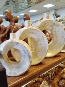 تصویر گلدان حلقه سالونگ سه عددی 