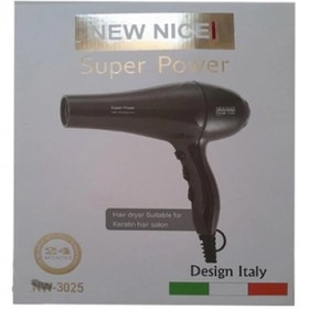 تصویر سشوار نیو نایس مدل NW-3025 Hair dryer New Nice model NW-3025