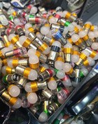 تصویر لامپ خطر چشمک زن رنگی 