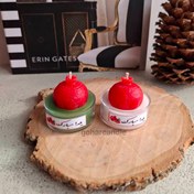 تصویر گیفت شمع انار یلدا وارمری 