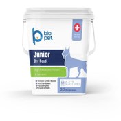 تصویر خوراک خشگ سگ نژاد متوسط Junior dry food