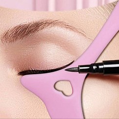 تصویر شابلون چشم Makeup eyeliner stencil