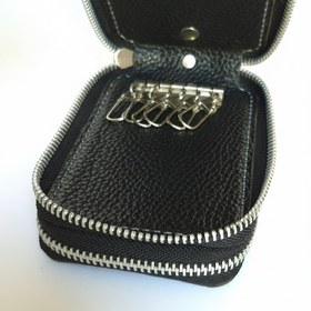 تصویر کیف کلید و ریموت چرم مدل سوکان M3 