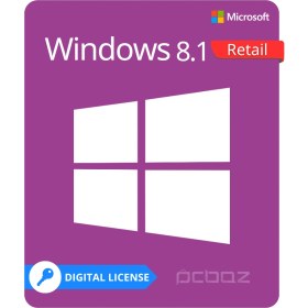 تصویر لایسنس ویندوز 8.1 Retail 