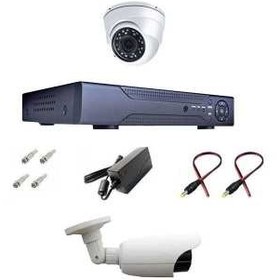 تصویر پک سیستم امنیتی حفاظتی دوربین مداربسته نظارتی مدل SX4001A 