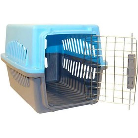 تصویر باکس حمل هاچیکو سایز 1 Hachiko Size 1 Pet Carrier Box - Airline Approved, Sturdy Plastic with Metal Door
