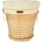 تصویر سطل زباله نی نی سیس مدل حصیری گلدوزی 