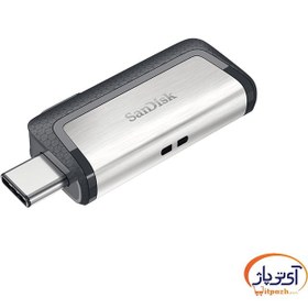 تصویر فلش مموری سان دیسک Ultra Dual Drive ا SanDisk Ultra Dual Drive 128GB USB Type-C Flash Memory SanDisk Ultra Dual Drive 128GB USB Type-C Flash Memory