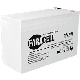 تصویر باتری 12 ولت 9 آمپر ساعت فاراسل Faracell 12V9AH BATERRY