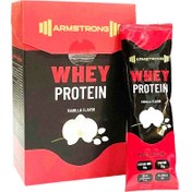 تصویر وی پروتئین 12 عددی ساشه ای Protein Whey 12 Sachet Armstrong 