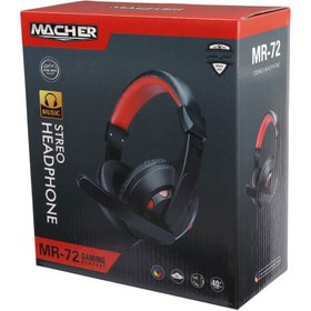 تصویر هدست سیم دار Macher MR-72 MACHER MR-72 HEADSET