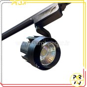 تصویر چراغ ریلی 50 وات پشت پرده ای 