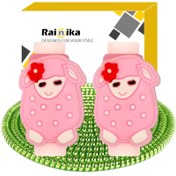 تصویر محافظ کابل رینیکا مدل Cute Shep 03 مجموعه 3 عددی 