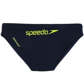 تصویر مایو اسلیپ مردانه طرح Speedo سرمه ای 