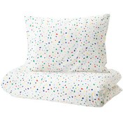 تصویر ست روتختی یک نفره ایکیا مدل MÖJLIGHET طرح موزاییک سایز ۱۵۰×۲۰۰ سانتی متر 