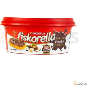 تصویر شکلات صبحانه فندقی فیسکوبیرلیک فیسکورلا Fiskobirlik Fiskorella با کاکائو 400 گرم تاریخ 2024/06/03 