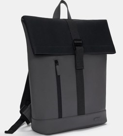 تصویر کوله پشتی مردانه PULL&amp;BEAR Rubberised backpack 