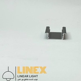 تصویر نورخطی کد ۳ - بصورت شاخه ۳ متری و ۶ متری / سفید و مشکی / بصورت توکار linear light