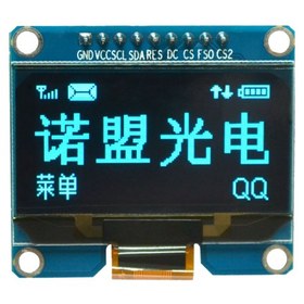 تصویر OLED 1.54 inch OLED Module Blue 128x64 SPI / SSD1309 