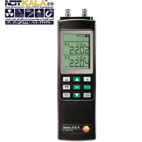 تصویر فشار سنج تفاضلی تستو testo 312 Differential pressure measuring instrument TESTO 312