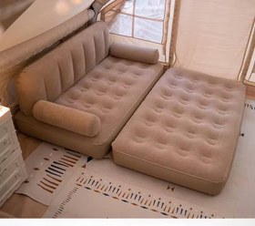 تصویر تخت و مبل بادی دوکاره 