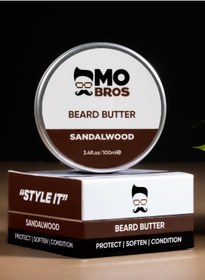 تصویر کره ریش 100 میلی‌لیتری - چوب صندل برند mo bro's Beard Butter 100Ml - Sandalwood