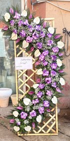 تصویر تاج گل شبکه‌ای کد 125 