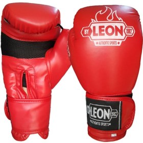 تصویر تجهیزات بوکس قرمز Boxing Leon Blade Training ، Kick و Muay Thai Glindia Red By Leon 1982 